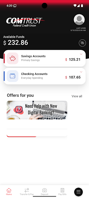 Comtrust - Mobile Banking Screenshot 2