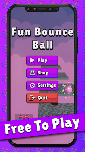 Fun Bounce Ball Screenshot 0