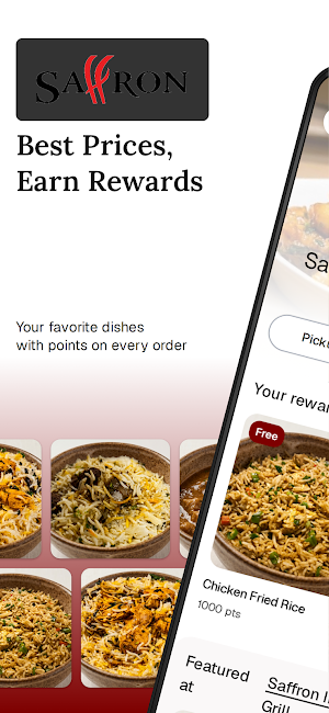 Saffron Indian Bar and Grill Screenshot 0