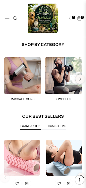 Wellness And Whiskers Screenshot 1