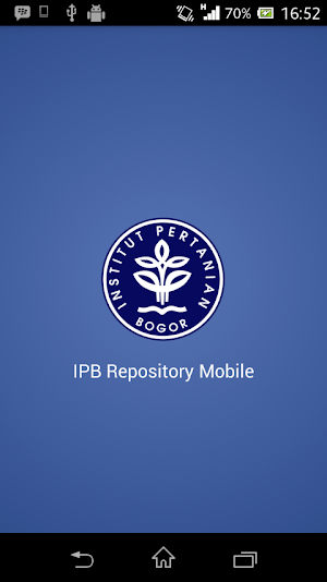 IPB Scientific Repository Screenshot 0