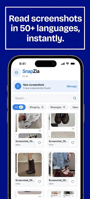 SnapZia: Screenshot Organizer Screenshot 2