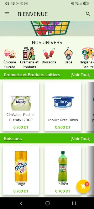 Epicerie ZIED Screenshot 2