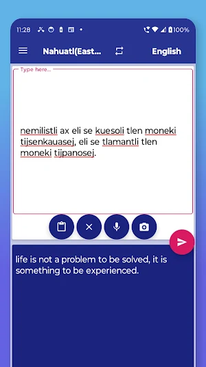 Nahuatl English Translator Screenshot 3