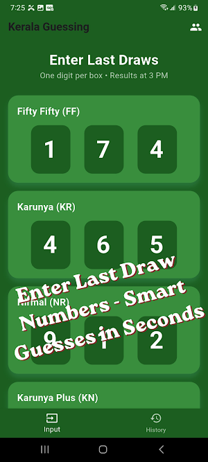 Kerala Guessing - Lottery App Screenshot 0