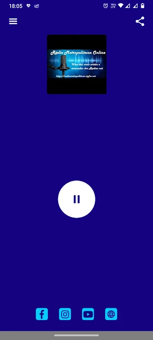 Rádio Metropolitana Online Screenshot 0