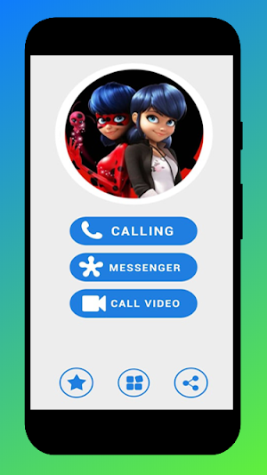 Ladybug Video Call & Chat Simulator Prank Screenshot 0