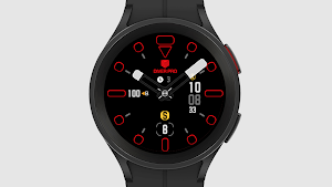 IWF Diver Pro Flat watch face Screenshot 1