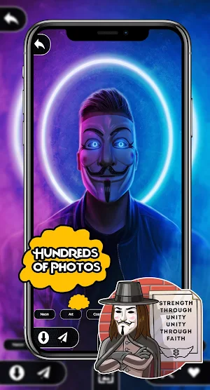 Anonymous Wallpapers HD 4K Screenshot 2
