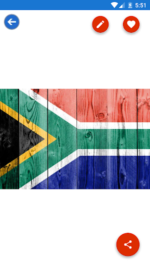 South Africa Flag Wallpaper: Flags, Country Images Screenshot 1