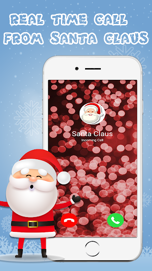 Santa claus video calling app Screenshot 1