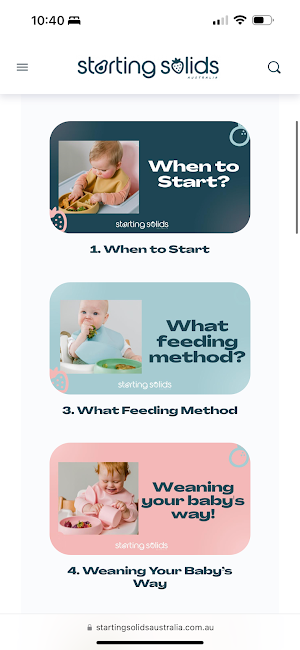 Starting Solids Screenshot 2
