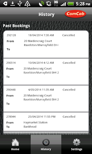 ComCab Edinburgh Screenshot 3