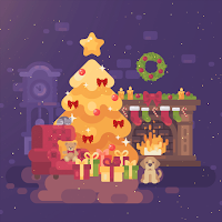 Cozy Soft Christmas- Wallpaper