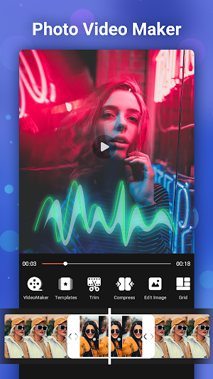 Photo Video Maker With Music Screenshot 1
