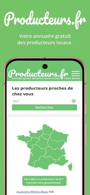 Producteurs.fr Screenshot 0