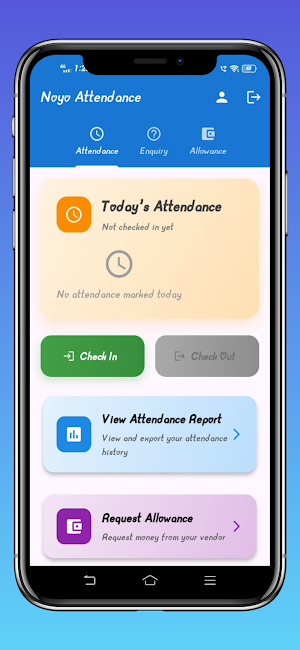 Noyo Attendance Screenshot 1