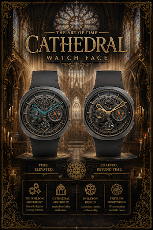Cathedral: Luxury Watch Face Screenshot 3