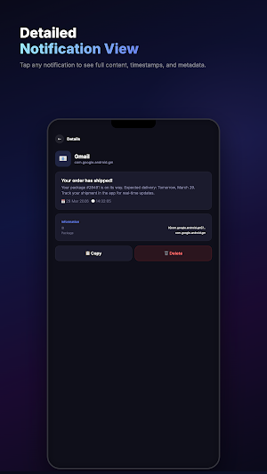 Notification History & Backup Screenshot 3