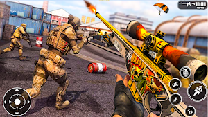 FPS Comando Gun Shooting Games Screenshot 1