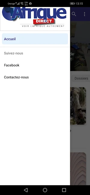 Afrique Direct Screenshot 1