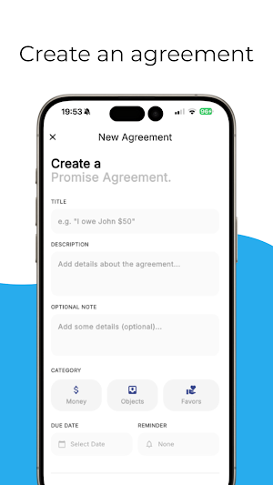 WeAgreed – Proof & Promises Screenshot 1