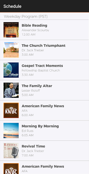 KNVBC Radio Screenshot 2