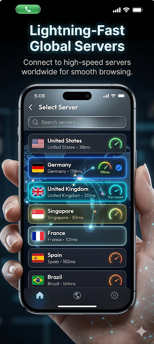 NetGate VPN - Unlimited Proxy Screenshot 2