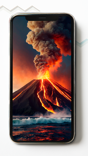 Volcano HD Wallpapers Screenshot 3