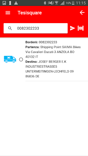 TESISQUARE SHIPMENT TRACKING Screenshot 2