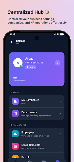 PAYLAP HRMS Screenshot 1