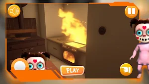 Baby Girl in Pink House Mod Screenshot 1