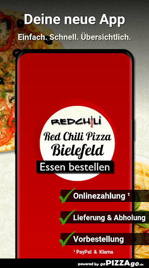 Red Chili Pizza Bielefeld Screenshot 0