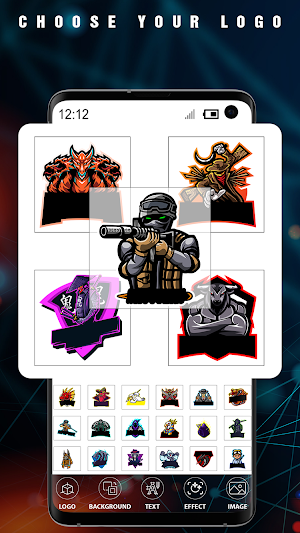 Logo Esport Maker - Create Gaming Logo Screenshot 1