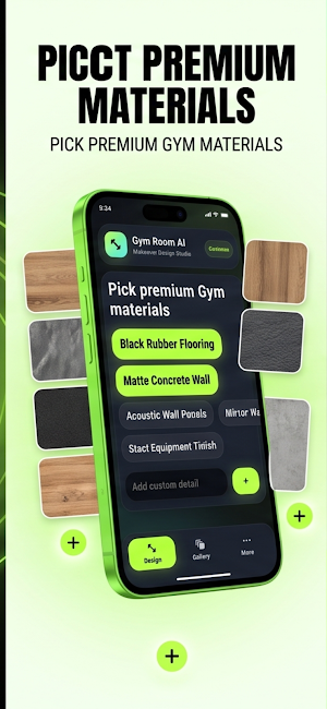 AI Gym Room Interior Makeover Screenshot 2