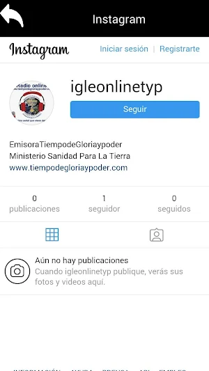 Emisora Tiempo de Gloria y Poder Screenshot 3