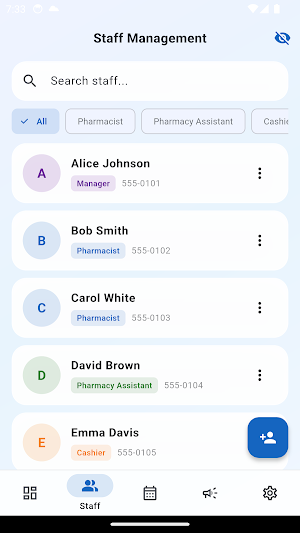 Pharmacy Staff Office Screenshot 1