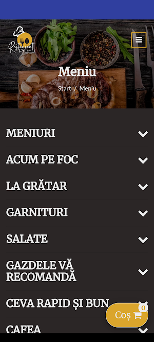 Restaurant Prima Screenshot 1