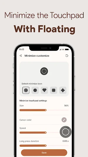 Mouse Touchpad for Mobile Screenshot 2