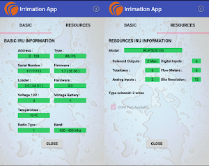 IRRIMATION APP Screenshot 0