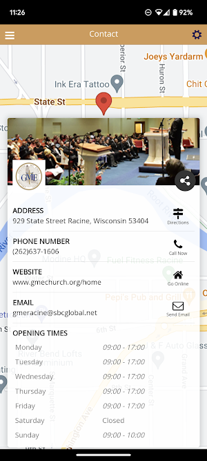 Greater Mt. Eagle Baptist Screenshot 1