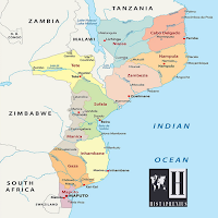Map of Mozambique