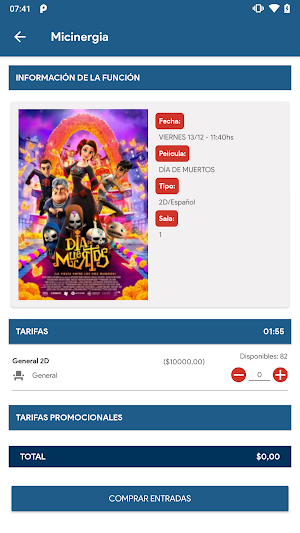 Cinergia Cine Screenshot 0