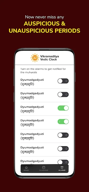 Vedic Digital Clock Screenshot 2