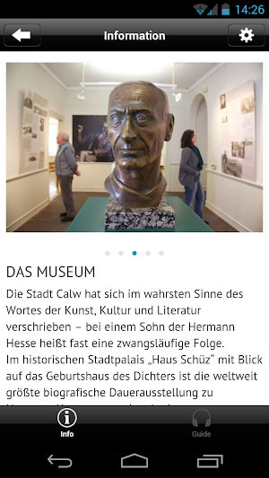 Hermann Hesse Museum in Calw Screenshot 1