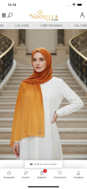 Noorella Scarf Screenshot 2