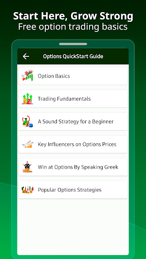 Option Trading For Beginners Screenshot 1