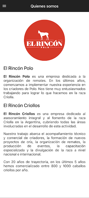 El Rincón Polo Screenshot 0