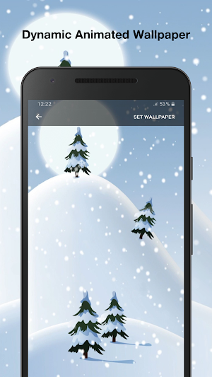 Winter Holiday Wallpaper Pro Screenshot 1