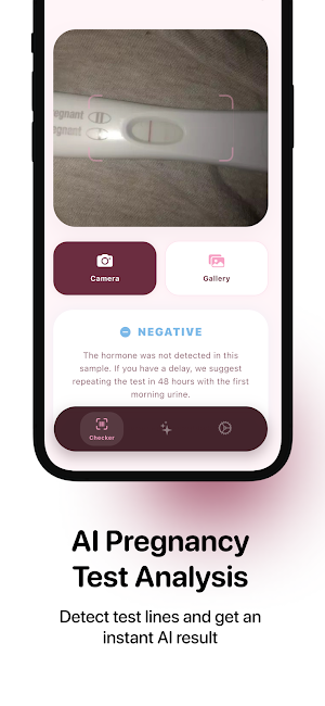 Pregnancy Test AI Checker Screenshot 1
